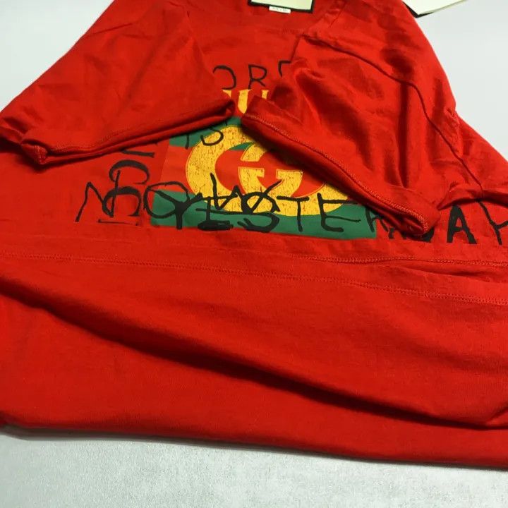 Gucci Gucci Casual Comfortable Red T-Shirt Size US M / EU 48-50 / 2 - 5 Thumbnail