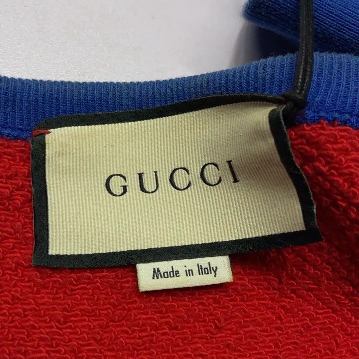 Gucci Gucci Logo Print Long Sleeve Sweatshirt Size US S / EU 44-46 / 1 - 5 Thumbnail