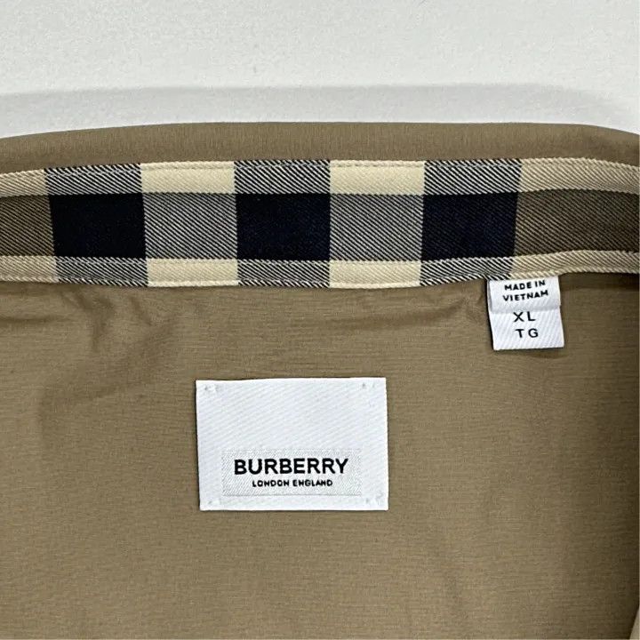 Burberry Burberry Beige Long Sleeve Button Up Shirt Size US XL / EU 56 / 4 - 4 Thumbnail