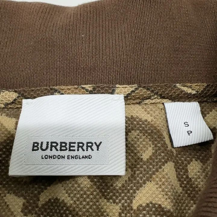 Burberry Logo Print Short Sleeve Polo Shirt