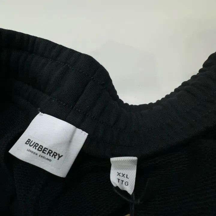 Burberry Burberry Black Cotton Knit Jogger Pants Size US 44 / EU 60 - 5 Thumbnail
