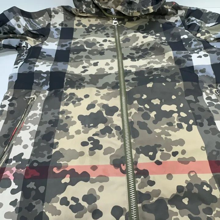 Burberry Burberry Camouflage Plaid Hooded Jacket Size US M / EU 48-50 / 2 - 6 Thumbnail