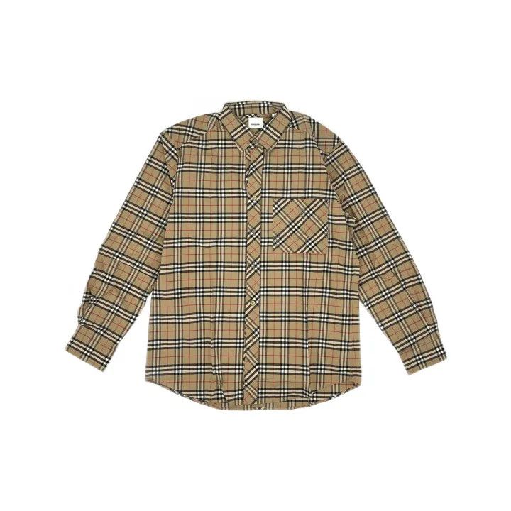 Burberry Burberry Classic Check Long Sleeve Casual Shirt Size US L / EU 52-54 / 3 - 2 Thumbnail