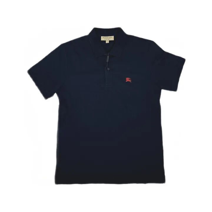 Burberry Burberry Plain Embroidered Logo Polo Shirt Size US M / EU 48-50 / 2 - 2 Thumbnail
