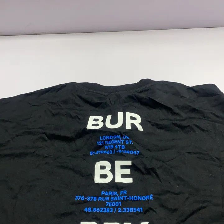 Burberry Burberry Graphic Print Black Short Sleeve T-Shirt Size US XL / EU 56 / 4 - 5 Thumbnail