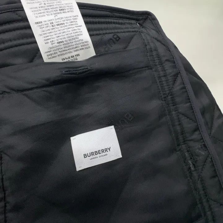 Burberry Burberry Black Diamond Quilted Long Sleeve Jacket Size US XL / EU 56 / 4 - 5 Thumbnail