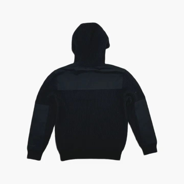 Burberry Burberry Black Knit Cotton-Blend Hoodie for Men Size US S / EU 44-46 / 1 - 3 Thumbnail
