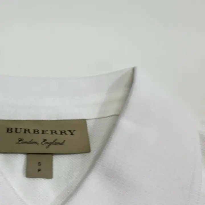 Burberry Burberry SS22 White Short Sleeve Polo Size US S / EU 44-46 / 1 - 5 Thumbnail
