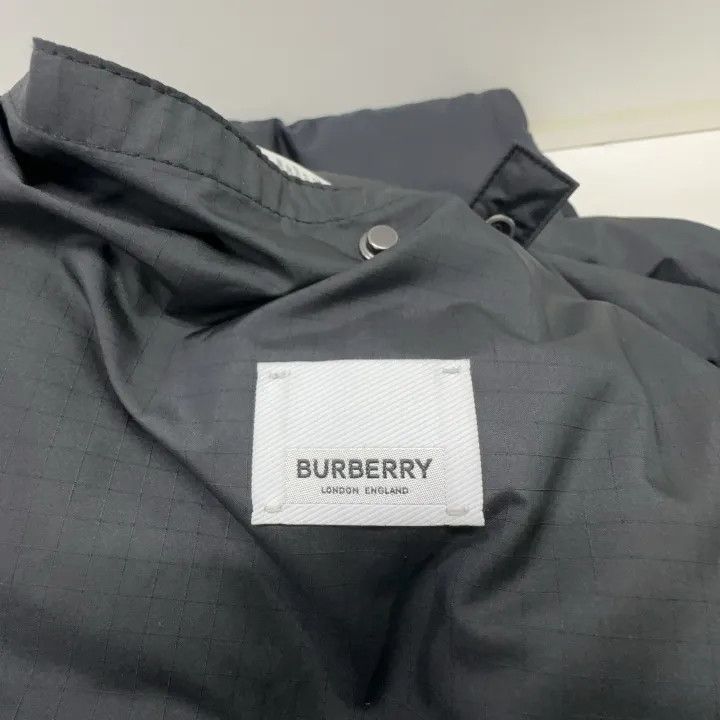 Burberry Burberry Black Logo Padded Zip-Up Jacket Size US M / EU 48-50 / 2 - 4 Thumbnail