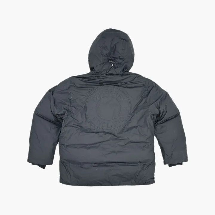 Burberry Burberry Black Logo Padded Zip-Up Jacket Size US M / EU 48-50 / 2 - 3 Thumbnail