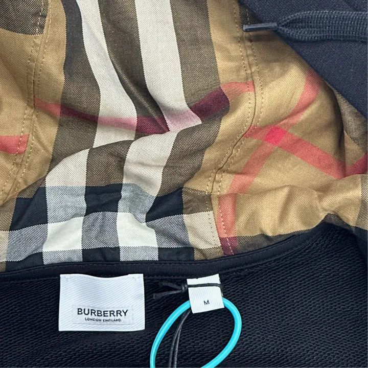 Burberry Burberry FW24 Logo Embroidered Hoodie Size US M / EU 48-50 / 2 - 2 Thumbnail