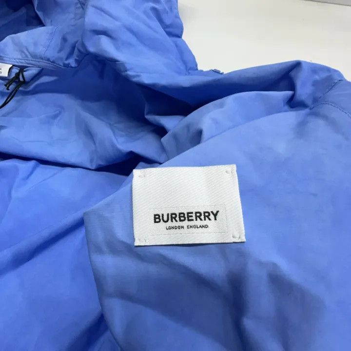 Burberry Burberry SS23 Blue Hooded Zip Jacket Size US L / EU 52-54 / 3 - 4 Thumbnail
