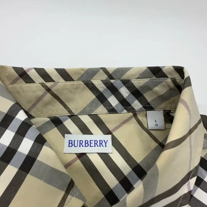 Burberry Burberry Short Sleeve Plaid Button-Up Shirt Size US L / EU 52-54 / 3 - 4 Thumbnail