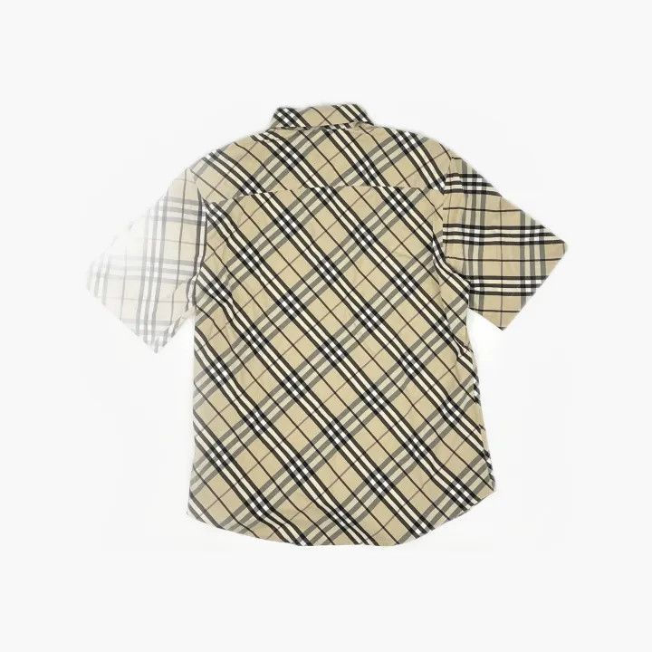 Burberry Burberry Short Sleeve Plaid Button-Up Shirt Size US L / EU 52-54 / 3 - 3 Thumbnail