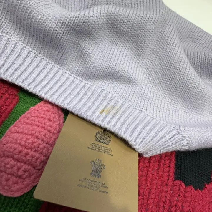 Burberry Burberry Geometric Pattern Knit Sweater Size US XXL / EU 58 / 5 - 7 Thumbnail