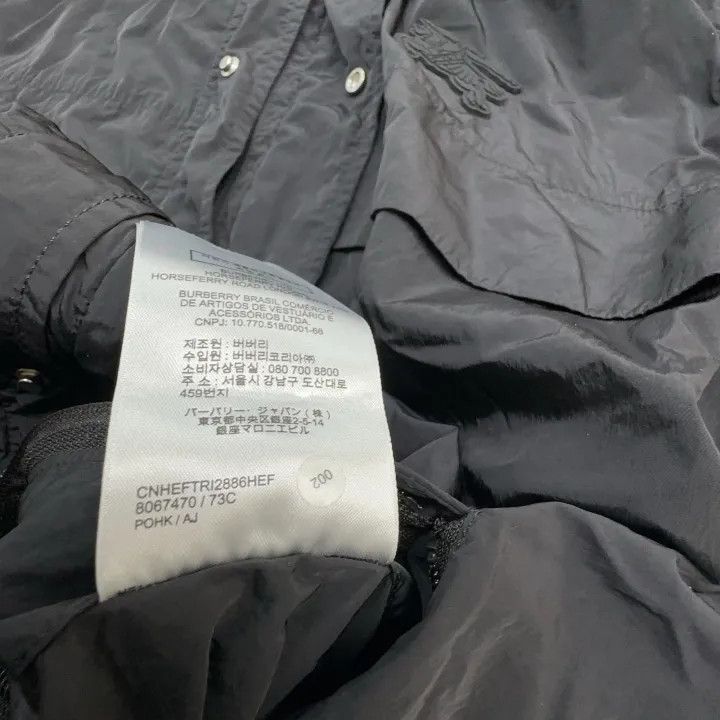 Burberry Burberry Black Nylon Jacket for Men Size US L / EU 52-54 / 3 - 3 Thumbnail
