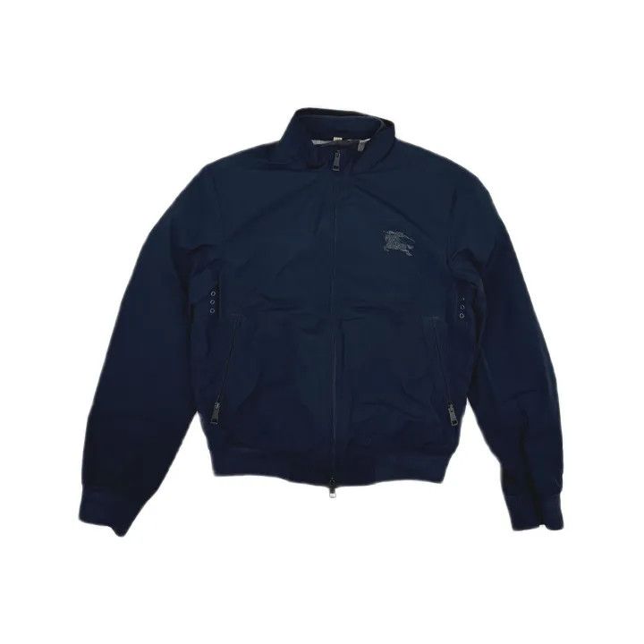 Burberry Embroidered Horse Zip-up Jacket