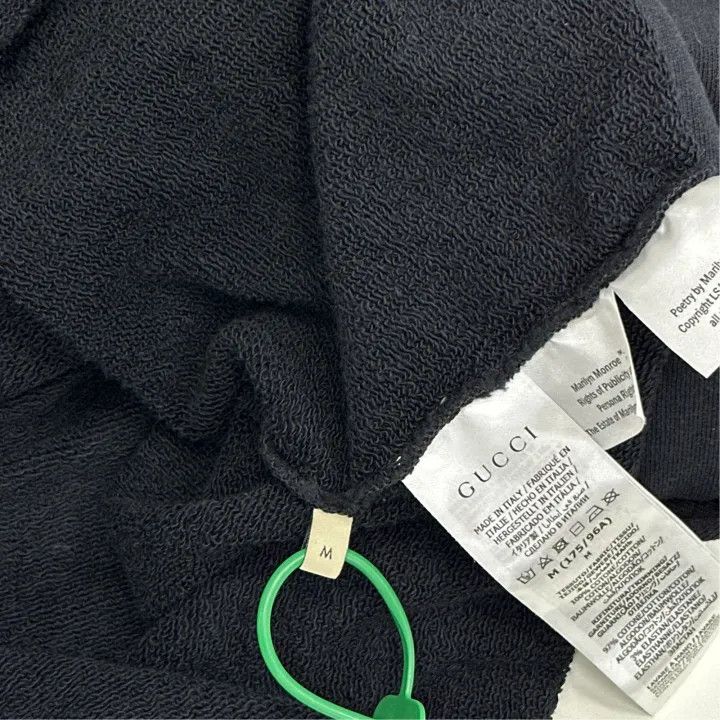 Gucci Gucci Black Apple Graphic Long Sleeve Sweatshirt Size US M / EU 48-50 / 2 - 3 Thumbnail