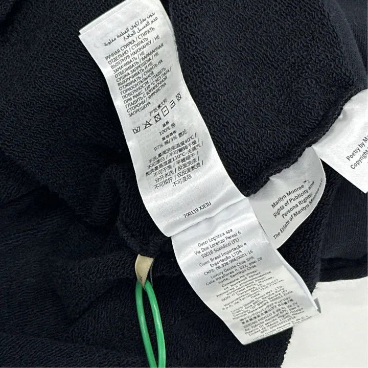 Gucci Gucci Black Apple Graphic Long Sleeve Sweatshirt Size US M / EU 48-50 / 2 - 4 Thumbnail