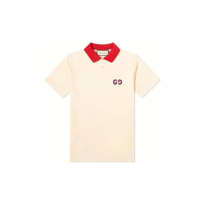 Gucci Gucci Colorblock Logo Short Sleeve Polo Shirt Size US M / EU 48-50 / 2 - 2 Thumbnail