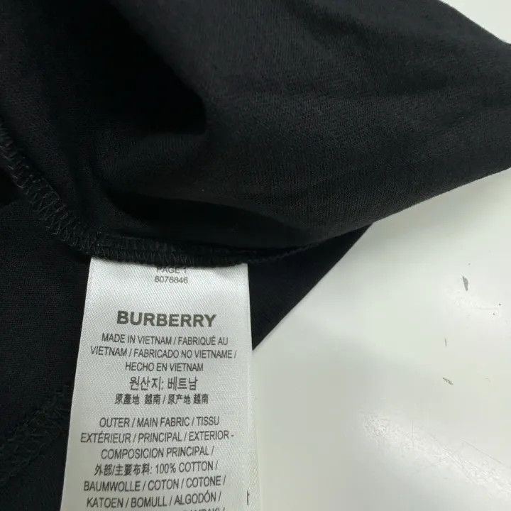 Burberry Burberry Black Horse TB Logo Cotton T-Shirt Size US XXL / EU 58 / 5 - 3 Thumbnail