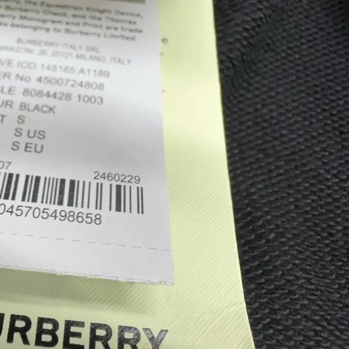 Burberry Burberry Black Hooded Zip Sweatshirt for Men Size US S / EU 44-46 / 1 - 9 Thumbnail