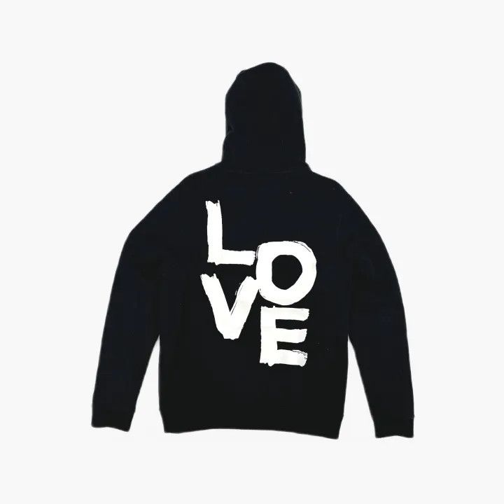 Burberry Burberry Black Letter Print Zip-Up Hoodie Size US S / EU 44-46 / 1 - 3 Thumbnail
