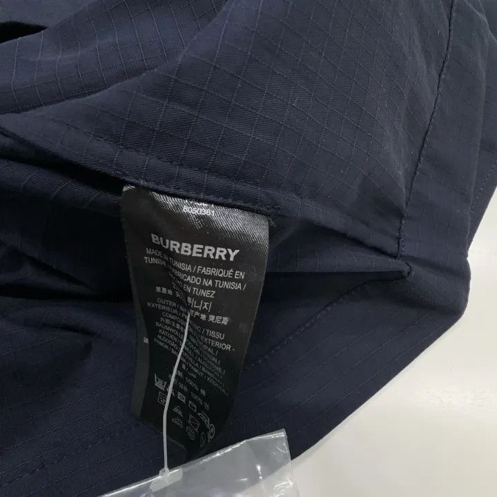 Burberry Burberry SS22 Navy Zip Pocket Shirt Size US L / EU 52-54 / 3 - 3 Thumbnail