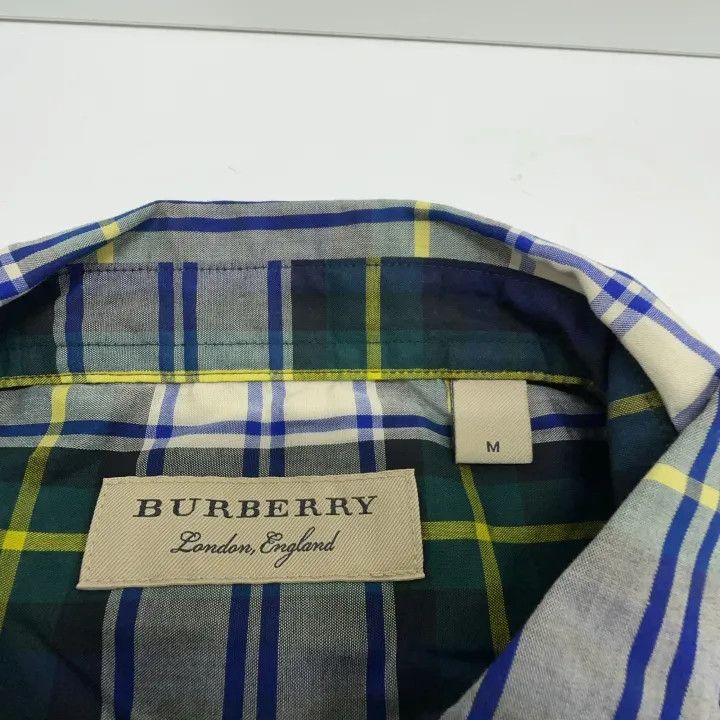 Burberry Burberry Plaid Print Long Sleeve Shirt for Men Size US M / EU 48-50 / 2 - 11 Thumbnail