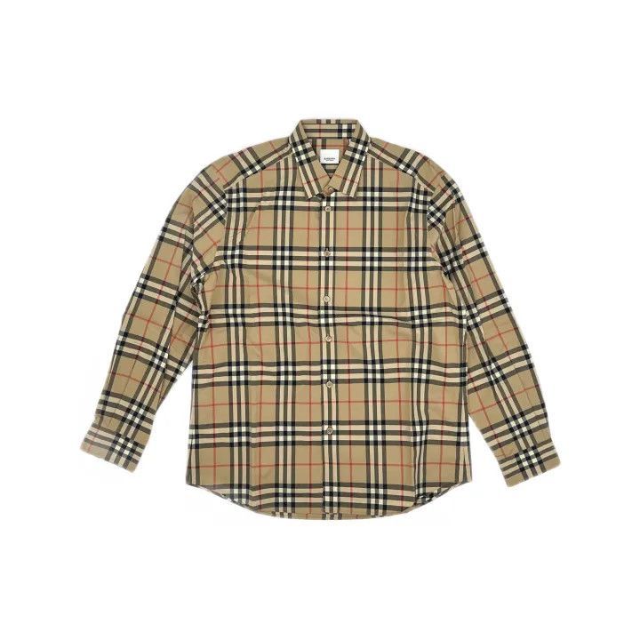Burberry Burberry Classic Checked Long Sleeve Shirt Size US XL / EU 56 / 4 - 2 Thumbnail