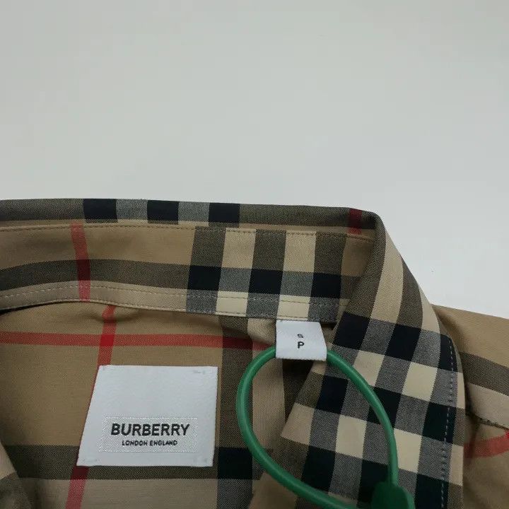 Burberry Burberry Men's Long Sleeve Check Shirt Size US S / EU 44-46 / 1 - 3 Thumbnail