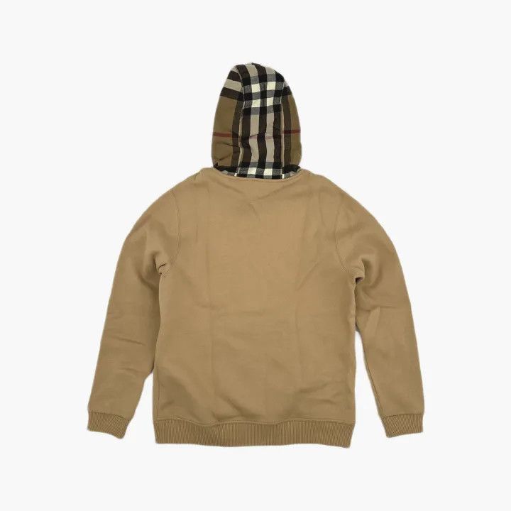 Burberry Burberry Beige Check Hooded Sweatshirt for Men Size US M / EU 48-50 / 2 - 3 Thumbnail