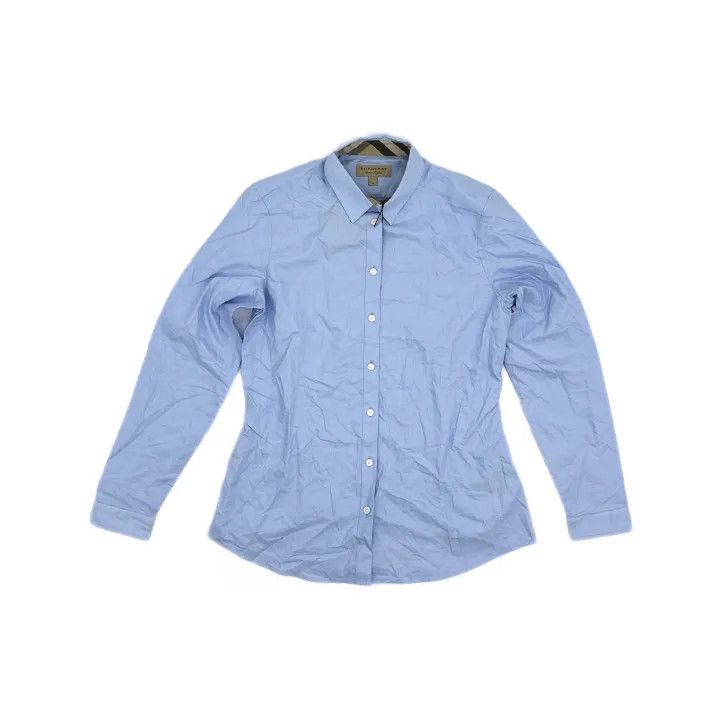 Burberry Burberry Casual Solid Long Sleeve Shirt Size US M / EU 48-50 / 2 - 2 Thumbnail