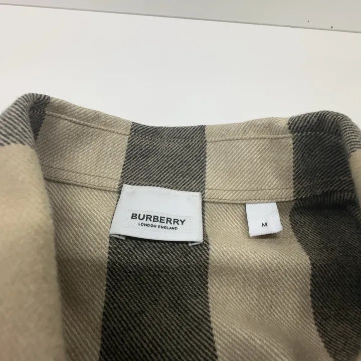 Burberry Burberry Check Wool Jacket with Double Zip Size US M / EU 48-50 / 2 - 4 Thumbnail
