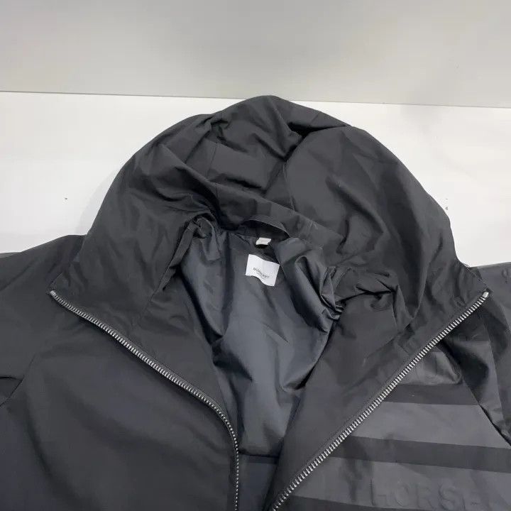 Burberry Burberry Black Long Sleeve Hooded Jacket Size US S / EU 44-46 / 1 - 9 Thumbnail