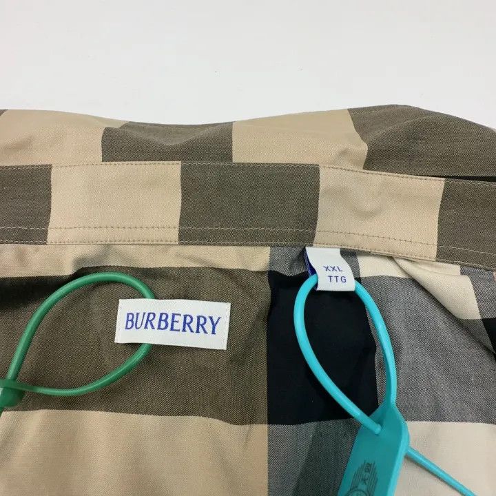 Burberry Burberry Check Pattern Casual Short Sleeve Shirt Size US XXL / EU 58 / 5 - 2 Thumbnail