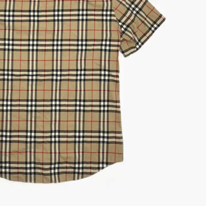 Burberry Burberry Patch Logo Short Sleeve Shirt Brown Size US M / EU 48-50 / 2 - 6 Thumbnail