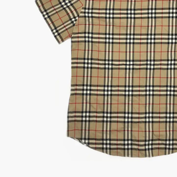Burberry Burberry Patch Logo Short Sleeve Shirt Brown Size US M / EU 48-50 / 2 - 5 Thumbnail