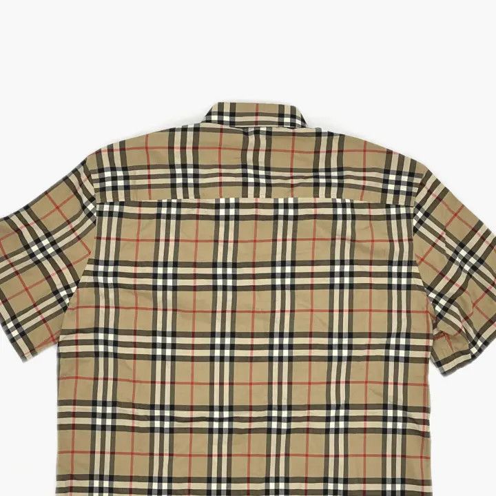 Burberry Burberry Patch Logo Short Sleeve Shirt Brown Size US M / EU 48-50 / 2 - 4 Thumbnail