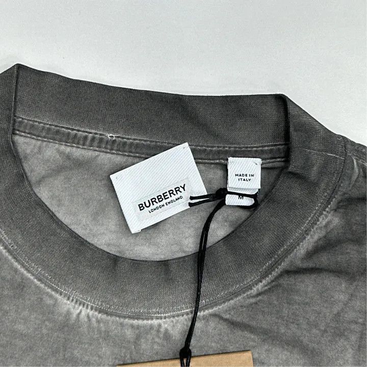 Burberry Burberry Gray Oversized Short Sleeve T-Shirt Size US M / EU 48-50 / 2 - 2 Thumbnail