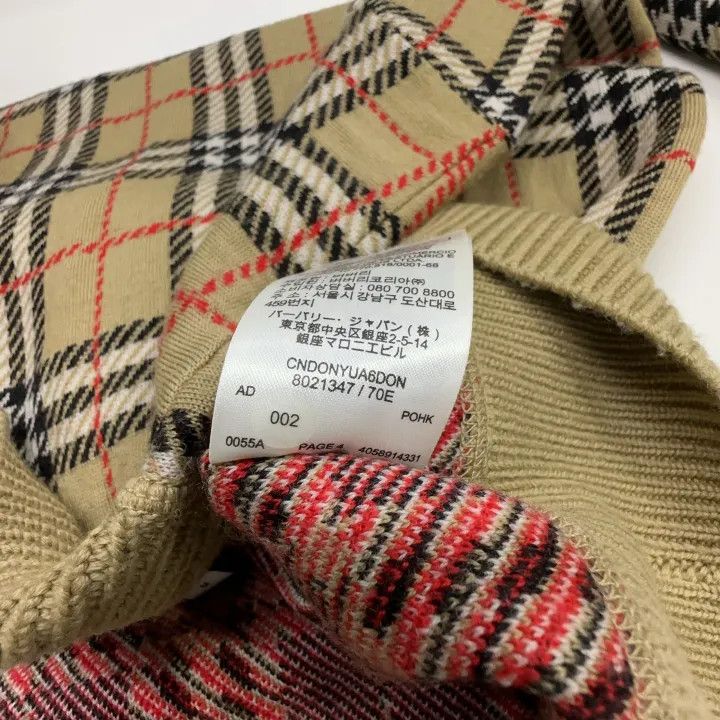 Burberry Burberry Classic Plaid Crew Neck Sweater Size US M / EU 48-50 / 2 - 5 Thumbnail