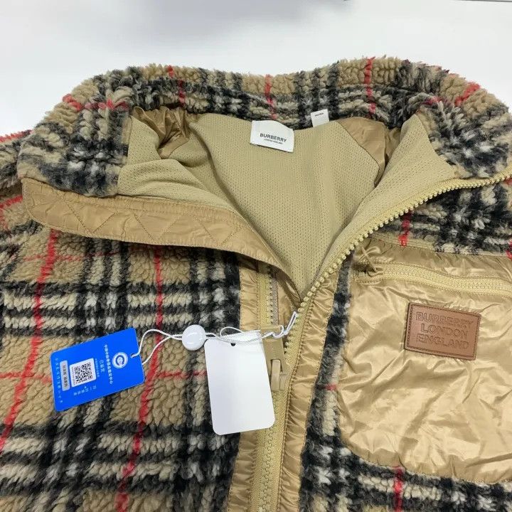 Burberry Burberry Vintage Lambswool Check Jacket Size US M / EU 48-50 / 2 - 6 Thumbnail