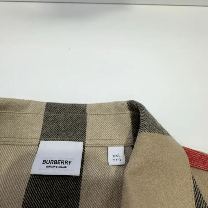 Burberry Burberry Check Wool Zip Jacket for Men Size US XXL / EU 58 / 5 - 4 Thumbnail