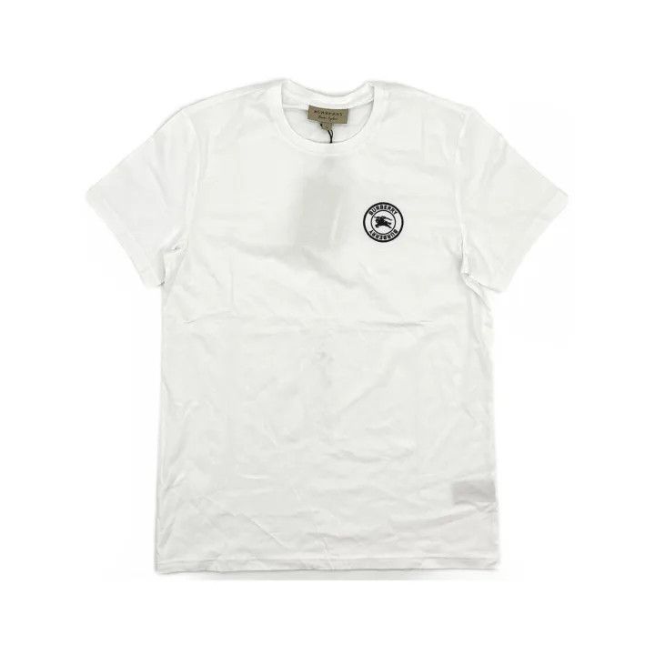 Burberry Burberry Classic Logo Cotton Short Sleeve T-Shirt Size US M / EU 48-50 / 2 - 2 Thumbnail
