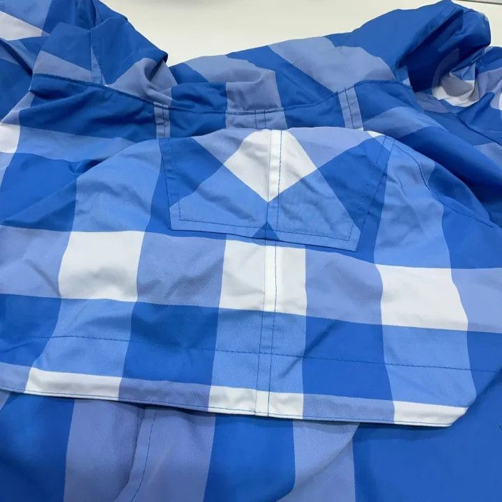 Burberry Burberry Blue Check Hooded Jacket Size US M / EU 48-50 / 2 - 6 Thumbnail