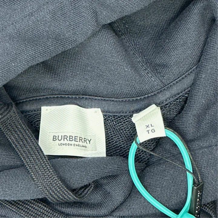 Burberry Burberry SS23 Logo Print Pullover Hoodie Size US XL / EU 56 / 4 - 4 Thumbnail
