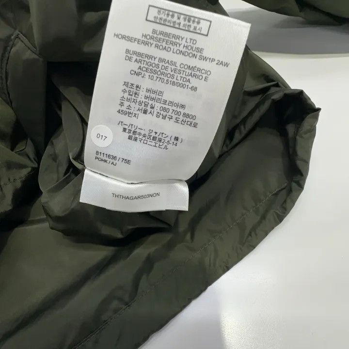 Burberry Burberry SS25 Hooded Zip Jacket for Men Size US L / EU 52-54 / 3 - 6 Thumbnail