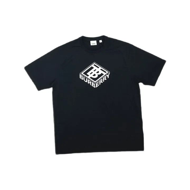 Burberry Burberry Logo Graphic Cotton T-shirt Size US M / EU 48-50 / 2 - 2 Thumbnail