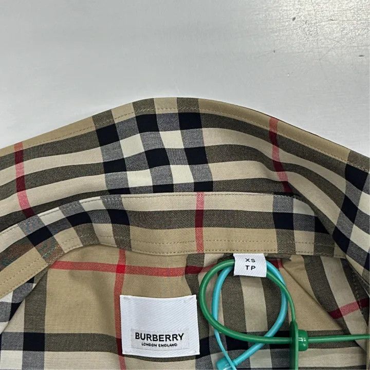 Burberry Burberry Classic Check Cotton Long Sleeve Shirt Size US XS / EU 42 / 0 - 2 Thumbnail