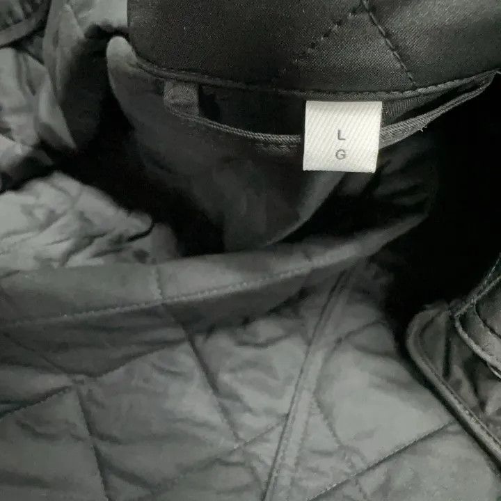 Burberry Burberry Solid Black Quilted Cotton Jacket Size US L / EU 52-54 / 3 - 5 Thumbnail